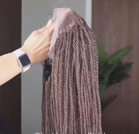 Mayomi Wig®| Hot Sale🔥100% Hand-Braided Braids Simbi Cornrow Braid Wig  insswig.com
